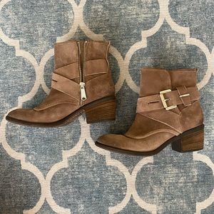 Donald J Pliner Diem Buckle Ankle Boots